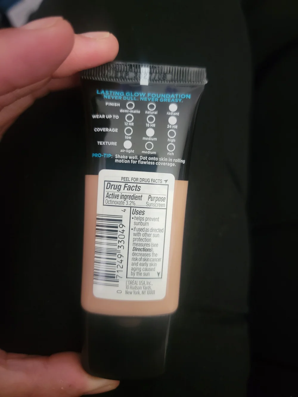 L'Oreal Infallible Pro-Glow Foundation - Beige (207)